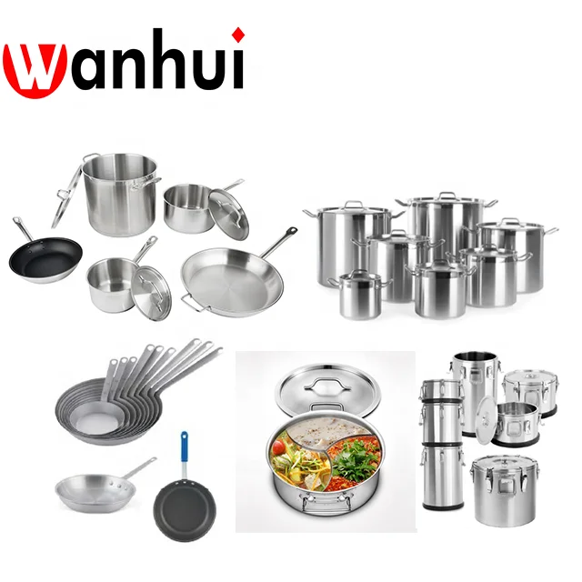 German Cookware Frying Pan Non-stick Carbon Steel Hot Sale Hotel Restaurant Metal Carton Minimalist Customized Cookware Sets
