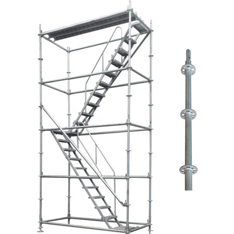 china construction for ringlock scaffold multidirectional galvanized layher allround ringlock scaffolding for sale