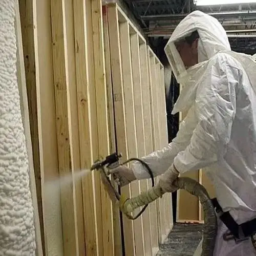 Closed cell polyurethane thermal foam insulation rigid PU foam for heat insulation mixed with 141B blowing agent