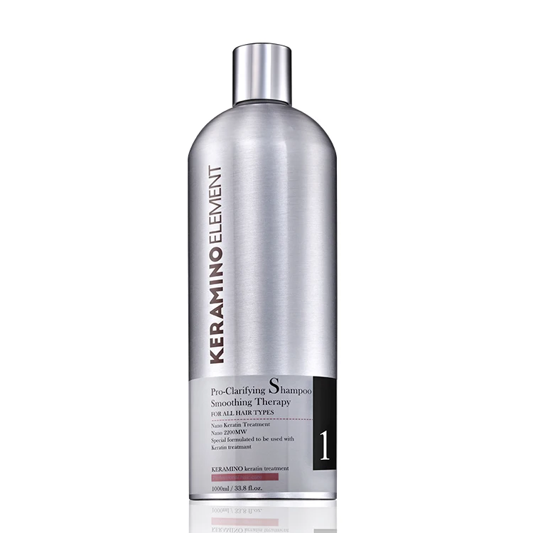Private label professional Brazilian clarifying deep cleaning complex oem wholesale smoothing bio keratin hair shampoo