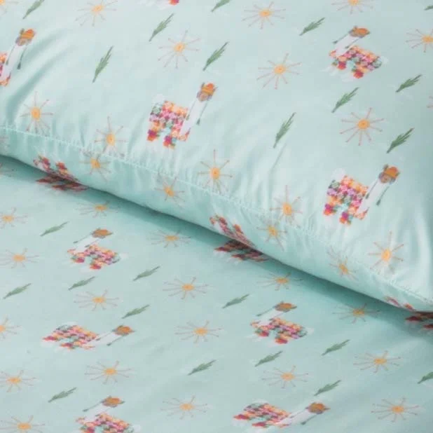 printed bed sheet