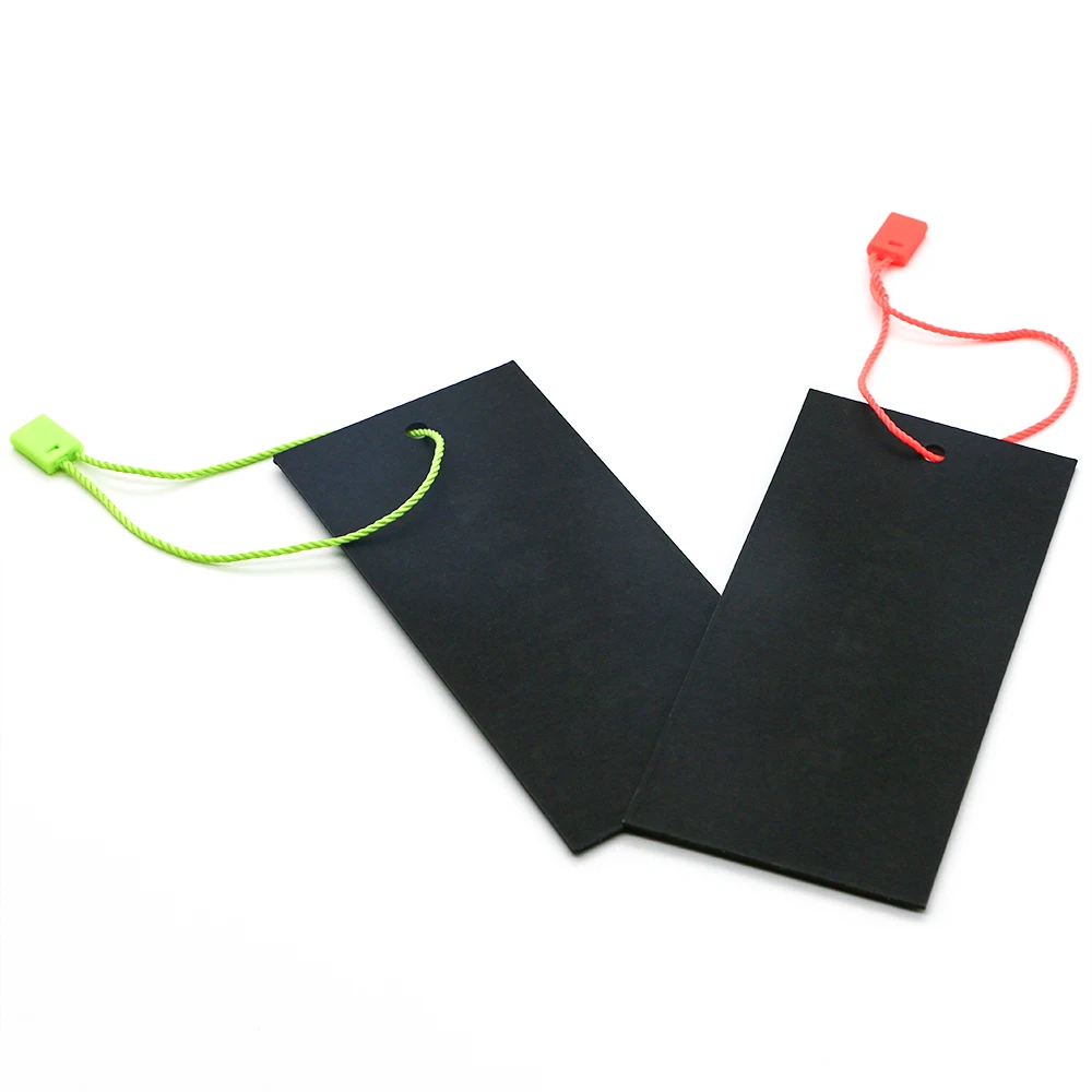 High Quality custom Seal String Tags Lock Customized clothing Plastic tag seal Security Hanging Tag
