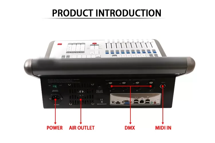 Tiger touch DMX 512 light controller console