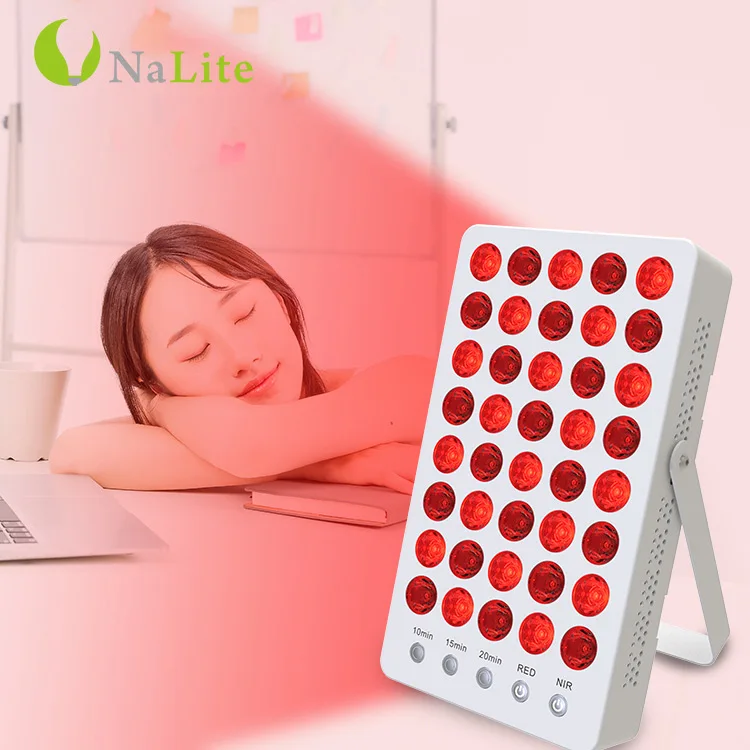 Red led light therapy lamp panel acne 3 bulbs anti-aging red infrared facial light therapy