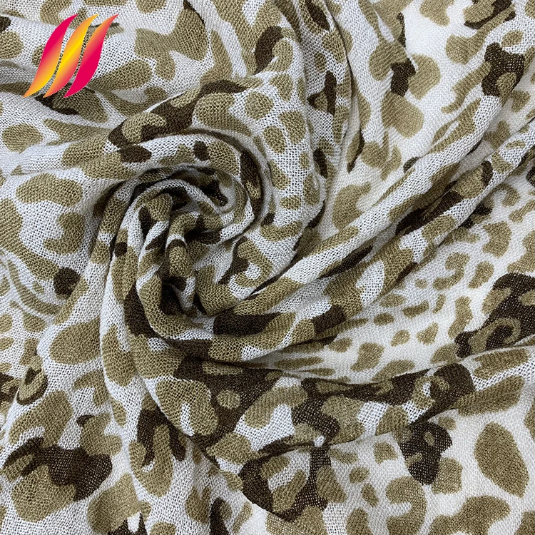 Winter Long Warm Scarf New Hand Made Print Acrylic Scarf