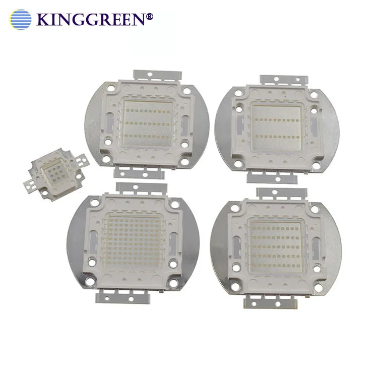 High Power UV LED 400 410 420 430nm Color 10~100W Integrated Purple Led Ultraviolet COB LED Light beads with bridgelux chip