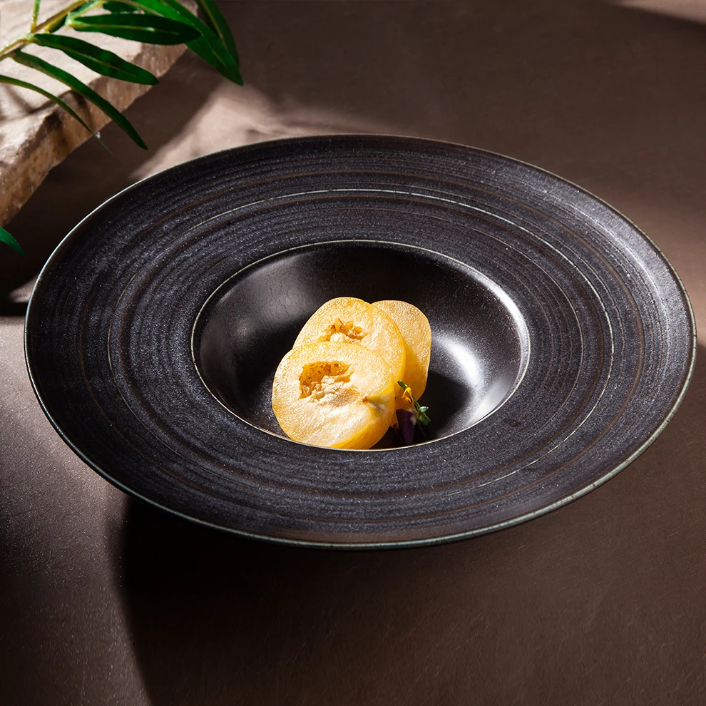 2024 fashionable Yayu Northern Europe style popular new design ceramic dinner set tableware Chinese porcelain dinnerware set