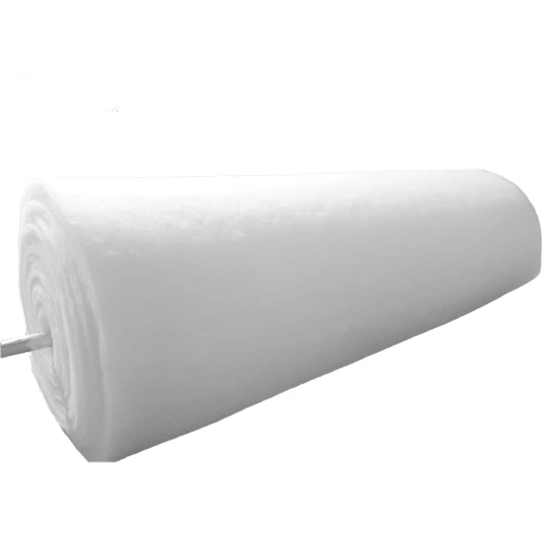 Sofa Cushion Filling Material Flame Retardant Polyester Fiber Thermal Bond Wadding Roll