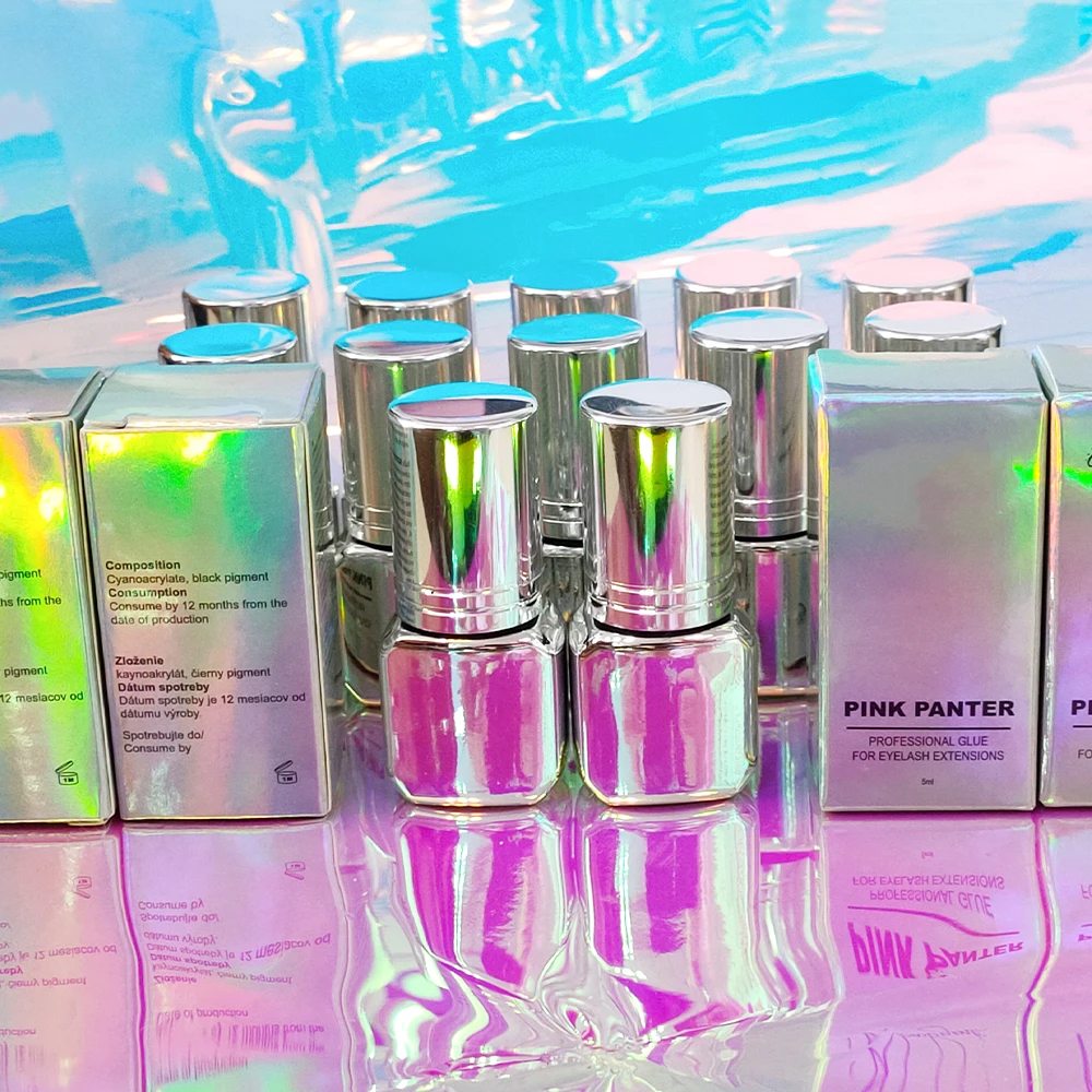 Abonnie wholesale las extension glue adhesive 0.5 sec 1sec dry oil resistant latex free adhesive custom glue eyelash extension