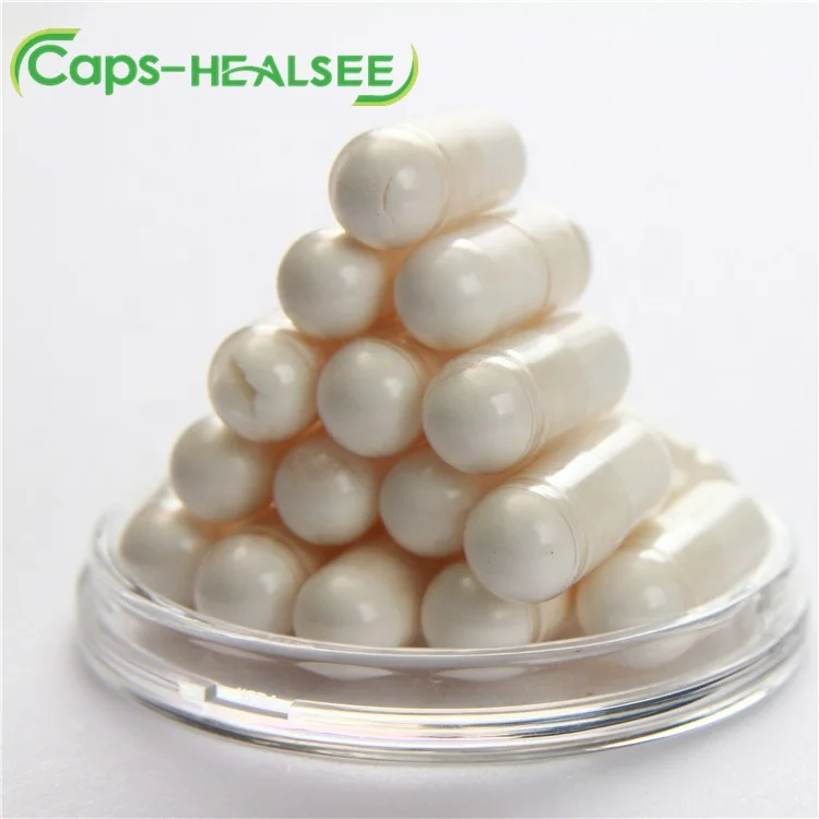 Healsee printed white HPMC capsule Whole Veggie Sell   Size 00 0 1 2 Plants HPMC Empty  Capsules
