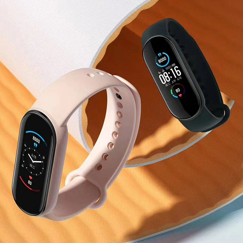  Оригинальные Смарт-часы mi band 5 global ce rohs