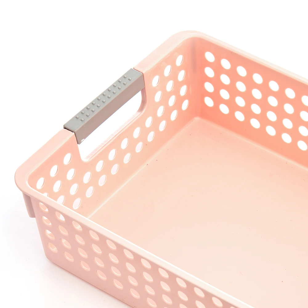 Storage Home Portable Container PP Organizer Multipurpose Plastic Storage Basket With Handle