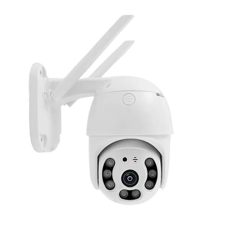 Фабрика icsee купольная сигнализация wifi ptz уличная камера 2MP 4MP беспроводная камера cctv ip ptz купольная камера