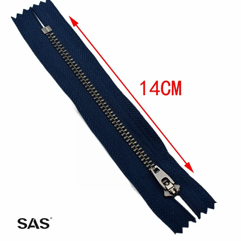 SAS высокое качество Zip Close End 3 # индивидуальный дизайн логотип размер цвет автоматический замок слайдер металлические джинсы молния