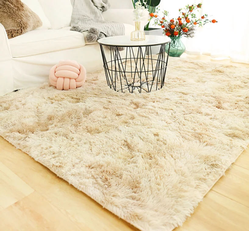 Long Fluffy Modern Design Area Rug Super Soft Floor Soft Touch Carpet Soft Living Room Area Rug