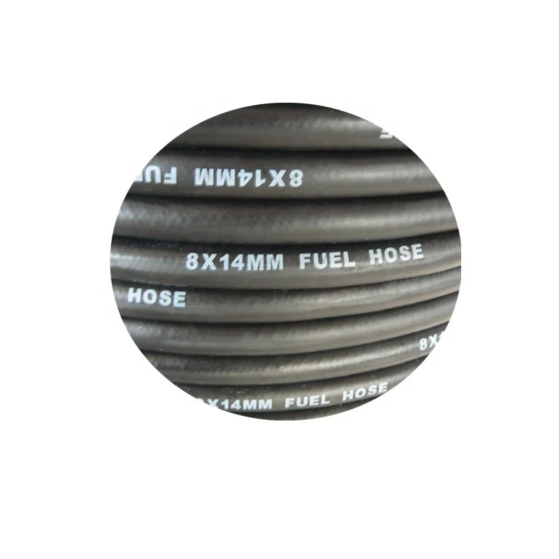 iso 90011 9 mm 25 mm flexible hydraulic oil resistant rubber fuel line oil hose with 300 psi