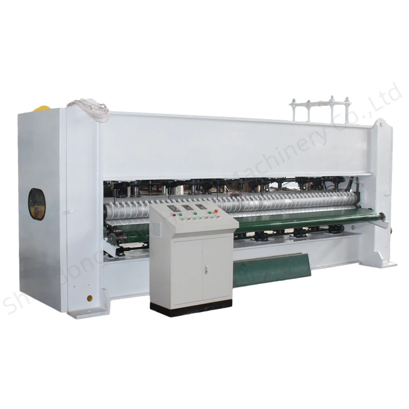 nonwoven velour carpet needle punching machine for pile and smooth fabric