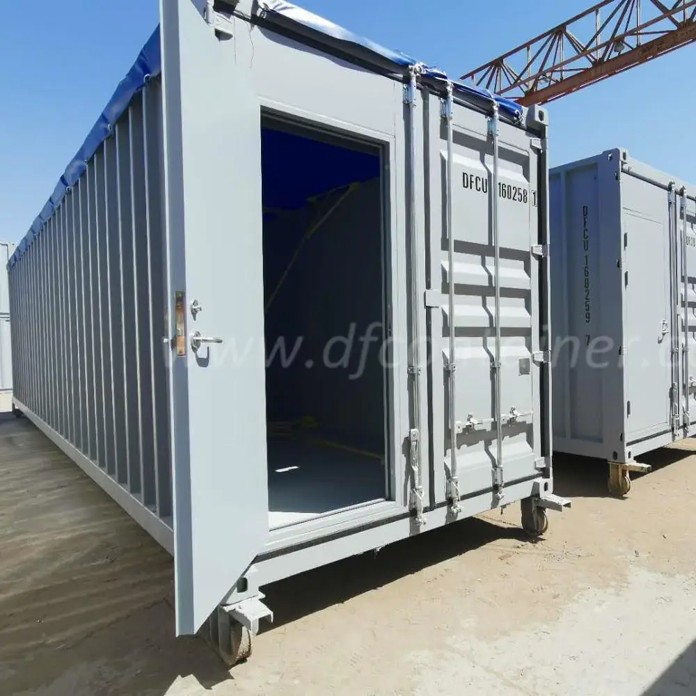 High Quality Movable Prefabricated House 40 Feet Luxury Flat Pack Shipping Container House