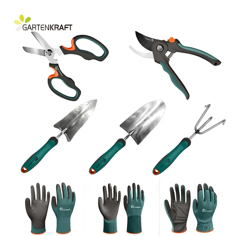 GARTENKRAFT Most Popular Gift Customized Logo Garden Gloves Ladies Ideal Helper For Your Garden Work