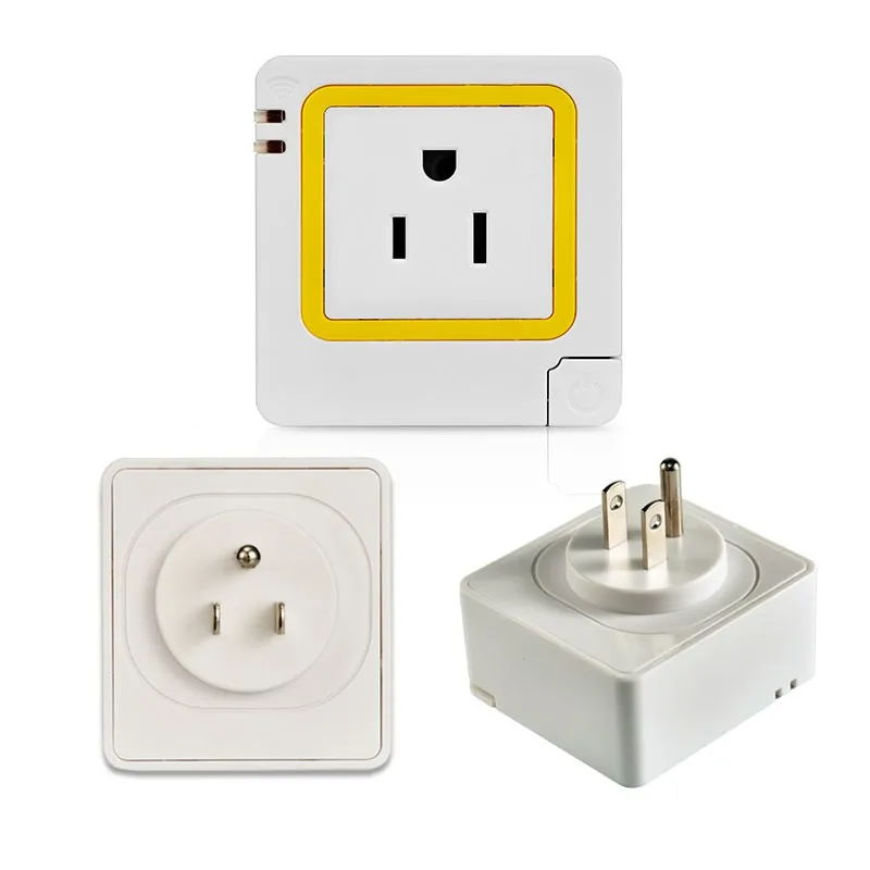 Factory US UK EU FR Smart Home Life Outlet Shell Wall Power Socket Switches WIFI Smart Plug Plastic Enclosure