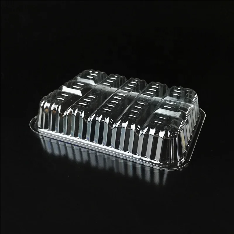
Food Grade Food Fruit Plastic Packaging PET Disposable Rectangle Clear Tray 