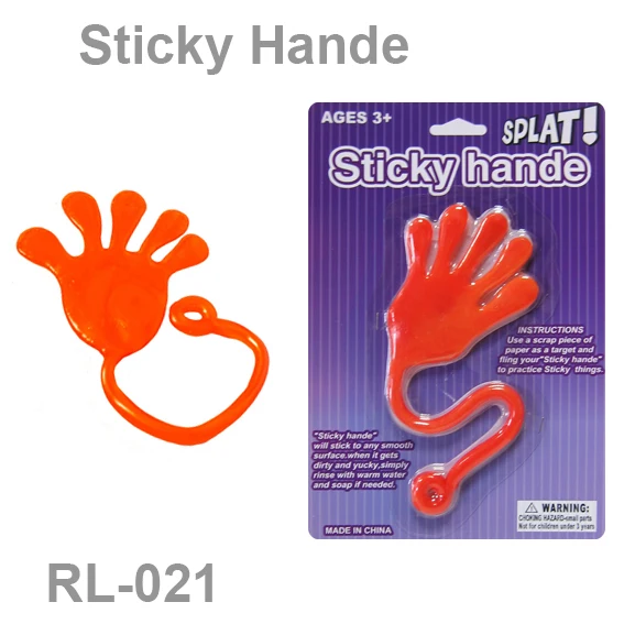 TPR Grabber Hand Sticky, Grabes Up To 7 Feet Away Funny Kids Hand Sticky Toy