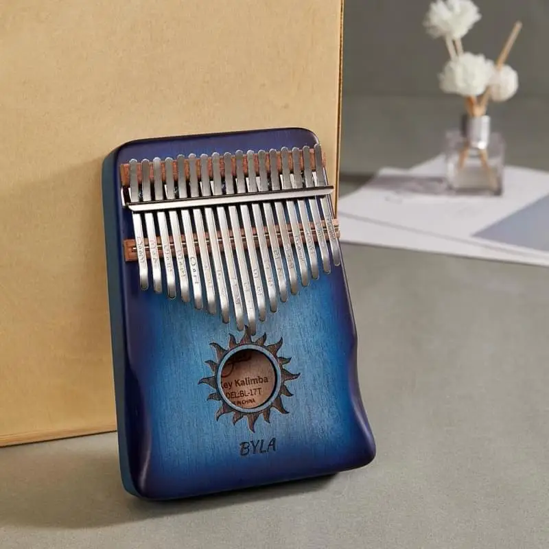 kenya musical instruments cego autocollant kalimba thumb piano 17keys OEM acceptable
