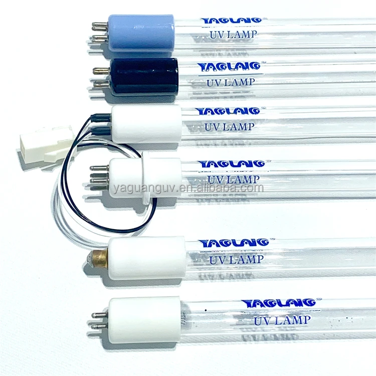 41w 2 pins on both end uv ultraviolet lamp 254nm uv disinfecting light quartz glass