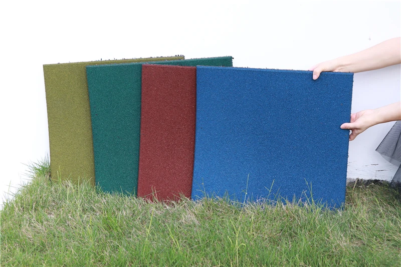 3.5cm Outdoor Floor Waterproof Sbr  Gym Rubber Flooring Mat Tiles