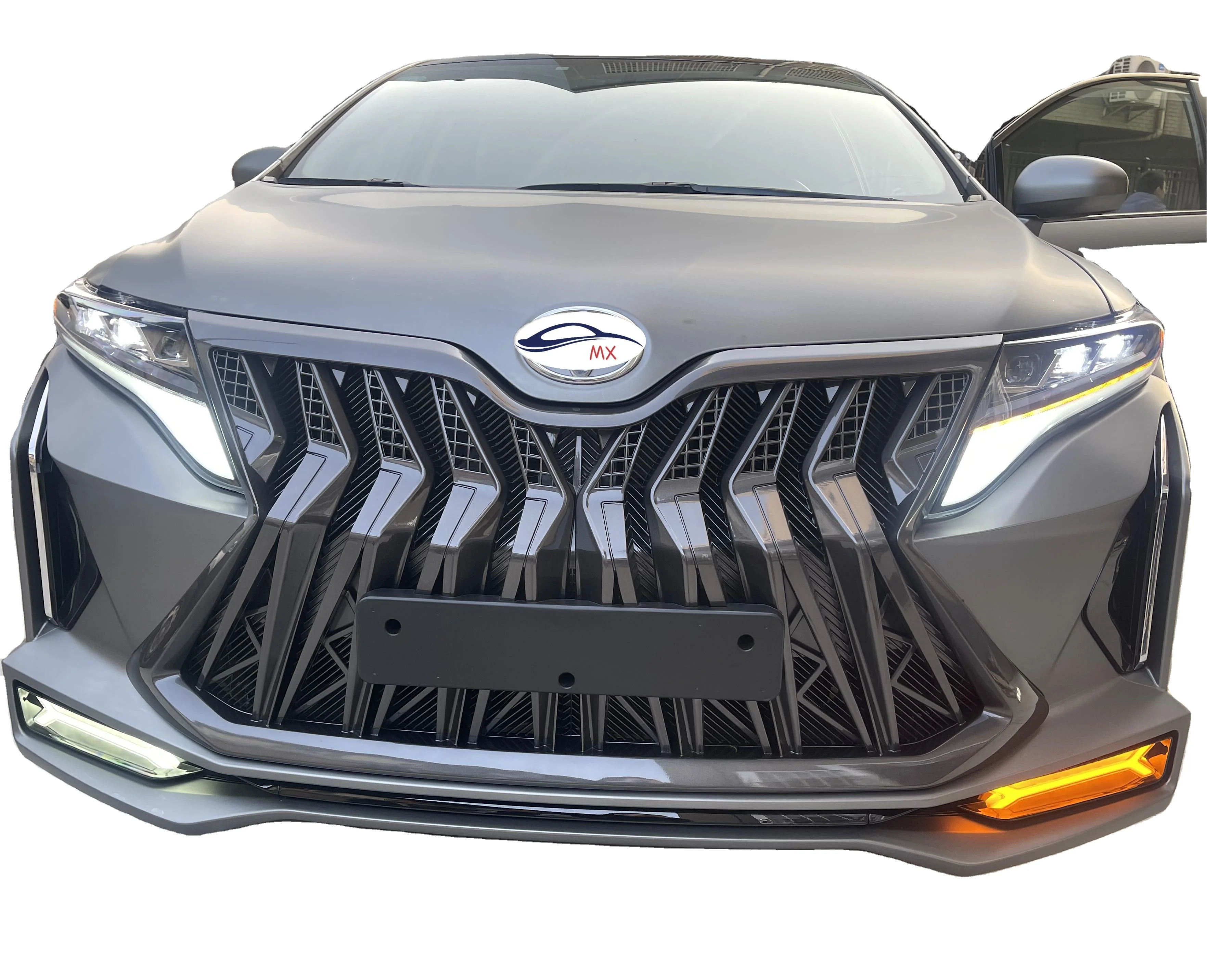 MX upgrade body kit bumper body kits for toyota venza 2009-2015