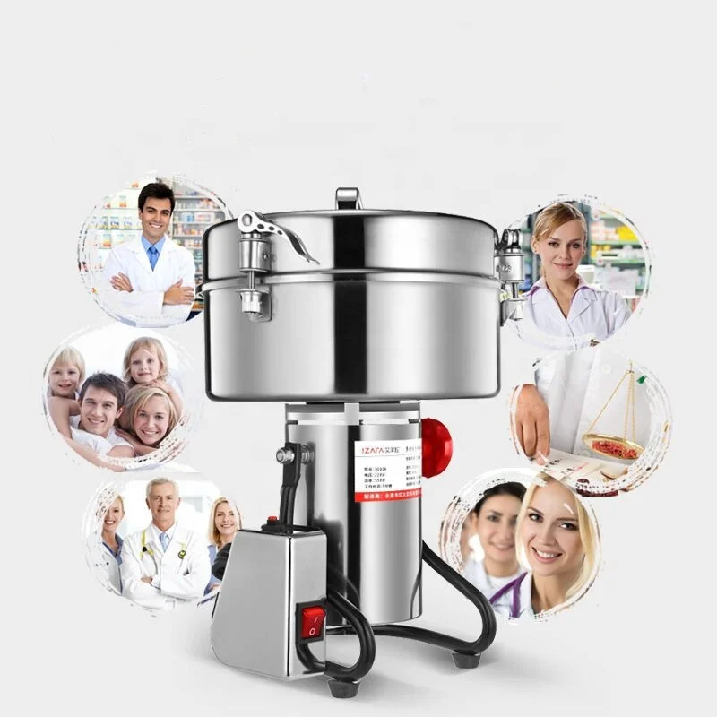 4500G Coffee Grinder High-Capacity Commercial High Speed Crusher Electricity Grinder Machine