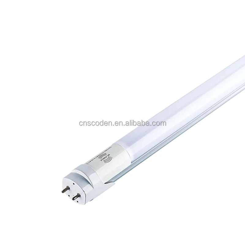 18W Radar Induction Lamp LED Tube Batten Light T8 Human Body Sensor with Motion Sensor