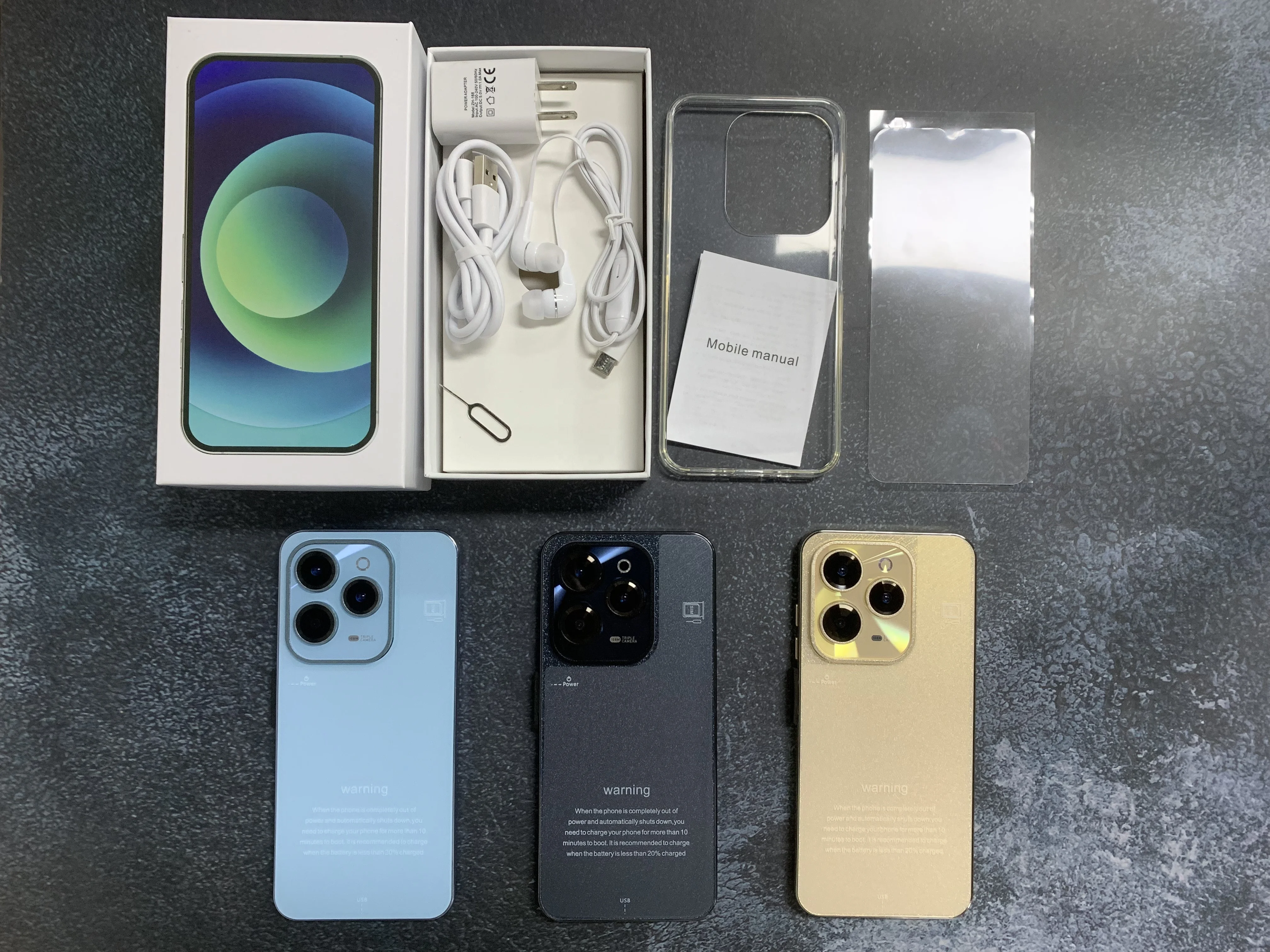 Promotion Spark 20 Pro 16g+1TB 5G Original cellphones 7.3Inch 7800mah Mobile Phone Dual Sim Card Beauty tecno spark 10 pro