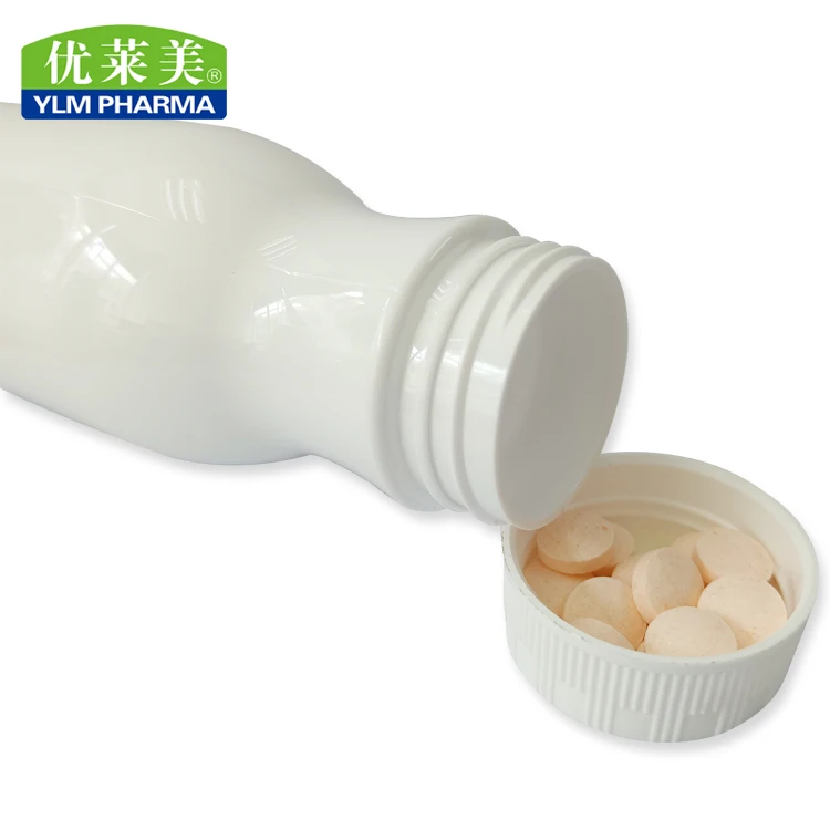 Wholesale vitamin C chewable tablets passion fruit flavor 500mg for children and adults