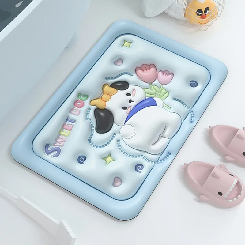 3d 5d Bathroom Rugs Mats Water Absorbent Non-slip Mat Used In Bathroom Shower Room Diatomite Bath Mat