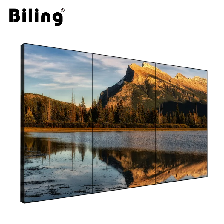 Indoor and Outdoor 46inch Digital Advertising LCD Video Wall infrared lcd advertising display 3x3 video wall