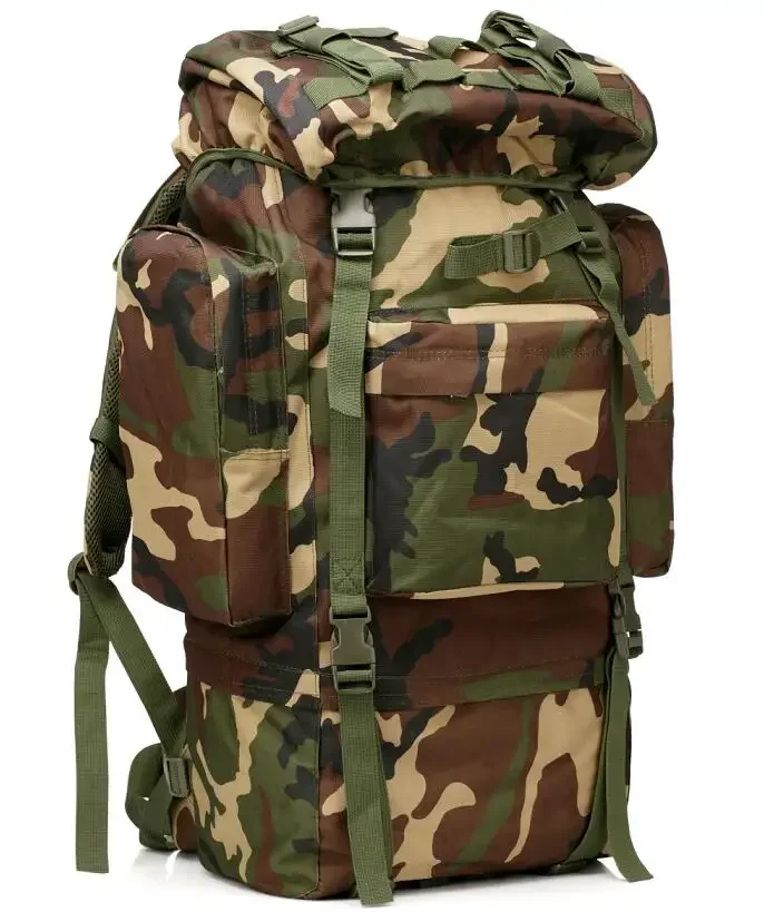 Hot Sale Nylon Ribstop Czech Camouflage Tactical Large Rucksack Bag