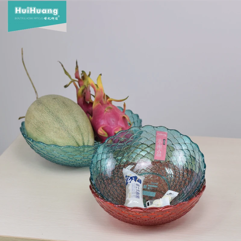 Новинка 2019, кухонная посуда, Прозрачная Круглая прозрачная пластиковая тарелка из ПП, поднос для фруктов на заказ, поднос для конфет