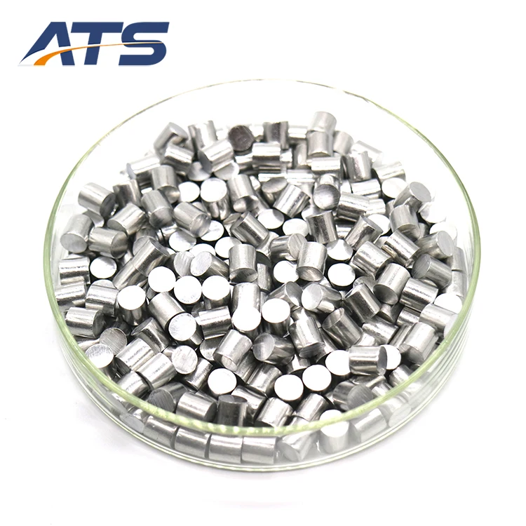 4N 99.99% Aluminum Al columnar particles raw metal material  wholesale price