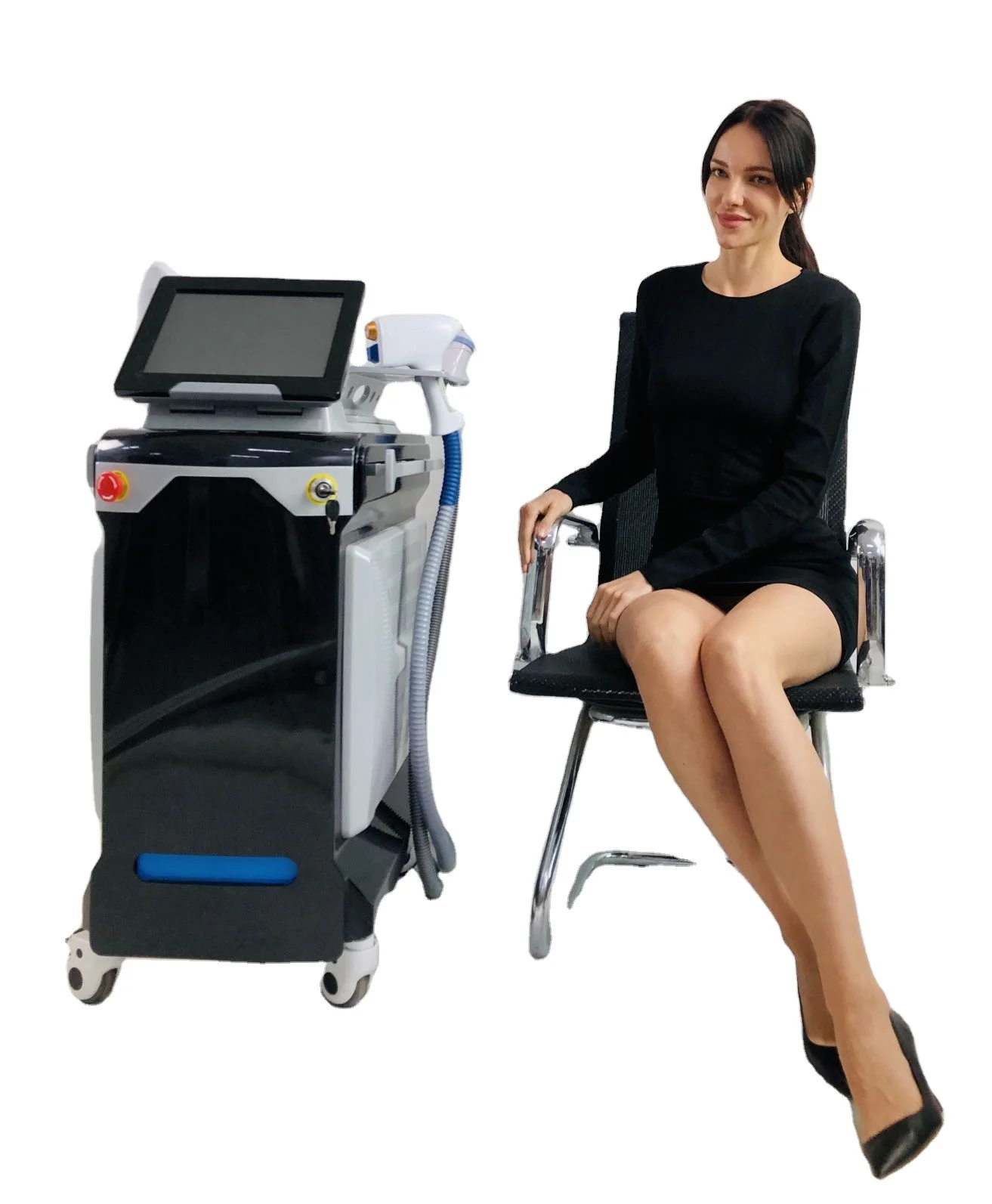 4H Multi-Function Beauty Equipment 808 + DPL /IPL Rf Nd Yag Lasertell Factory Direct Design OEM&ODM