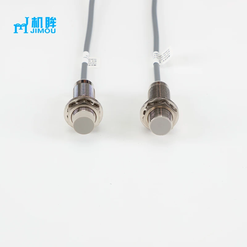 JIMOU high quality accuracy M18 inductive proximity sensor 10-60V DC 2 wire proximity switch inductive sensor
