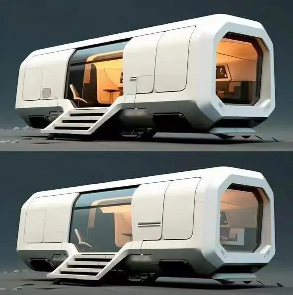 Cymdin Prefabricated house space capsule Hotel Container Sleeping pod Modular outdoor mobile small house Capsule house