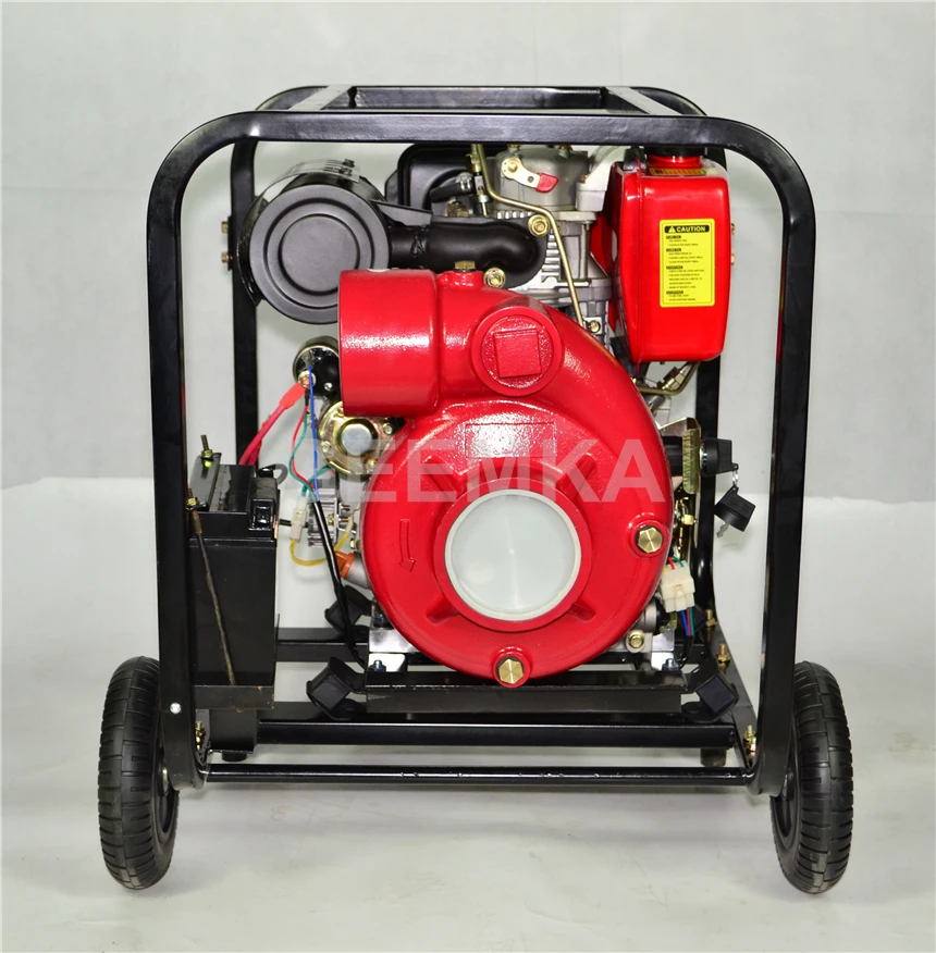 portable cast iron high pressure 13hp 80mm 3inch diesel engine water pump