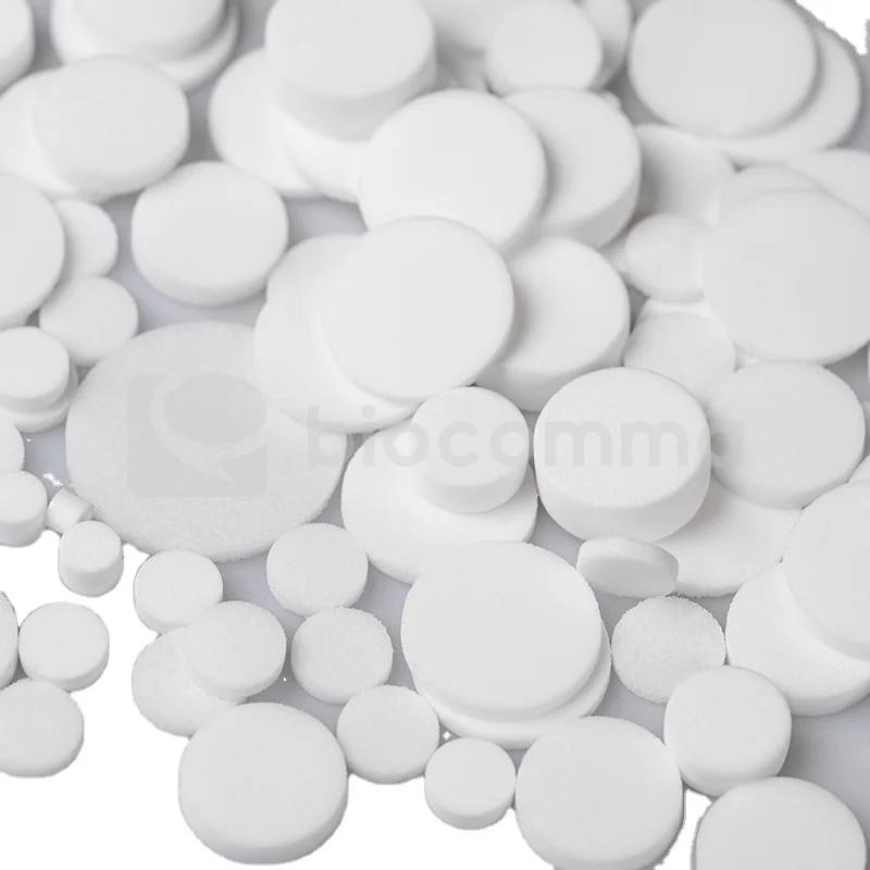 biocomma OEM ODM Lab Consumable  thickness 3.5 mm pore size 10 micron UHMW-PE  hydrophobic  frits