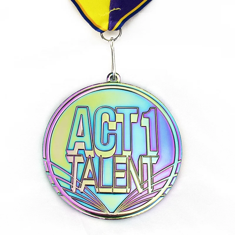 Custom Zinc Alloy Sport Dance Medal Colorful Plating medals sports dancing