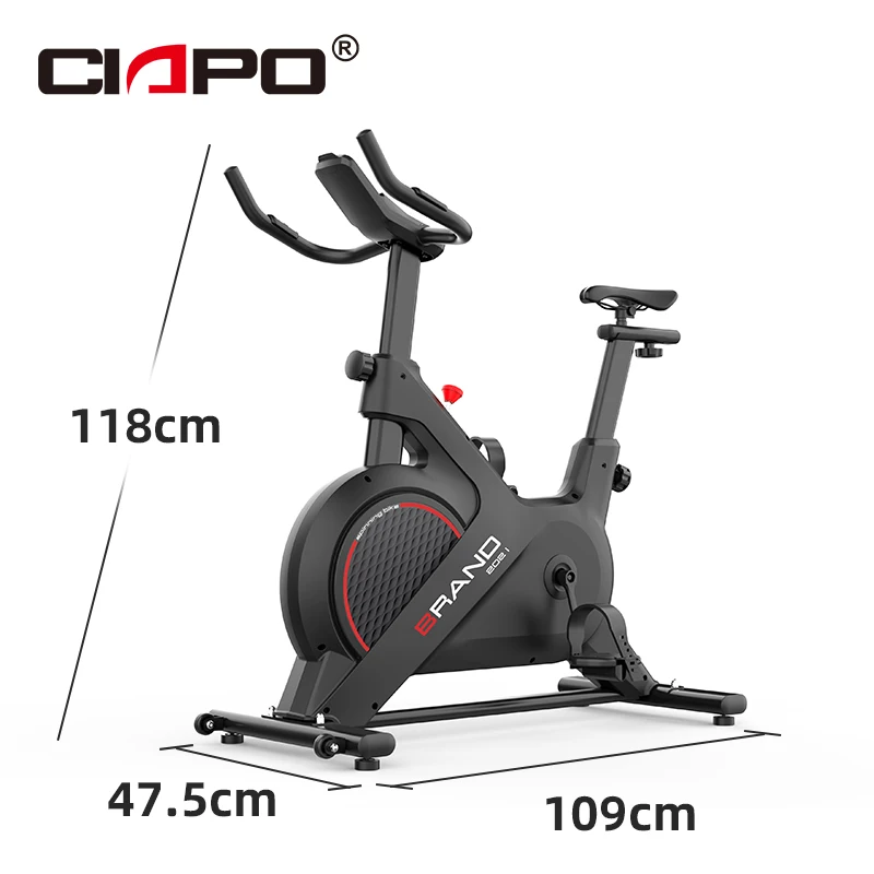 CIAPO 906 spinning bike  stepless adjustment of magnetically controlled resistant fitness exercise bike 6kg flywheel bike