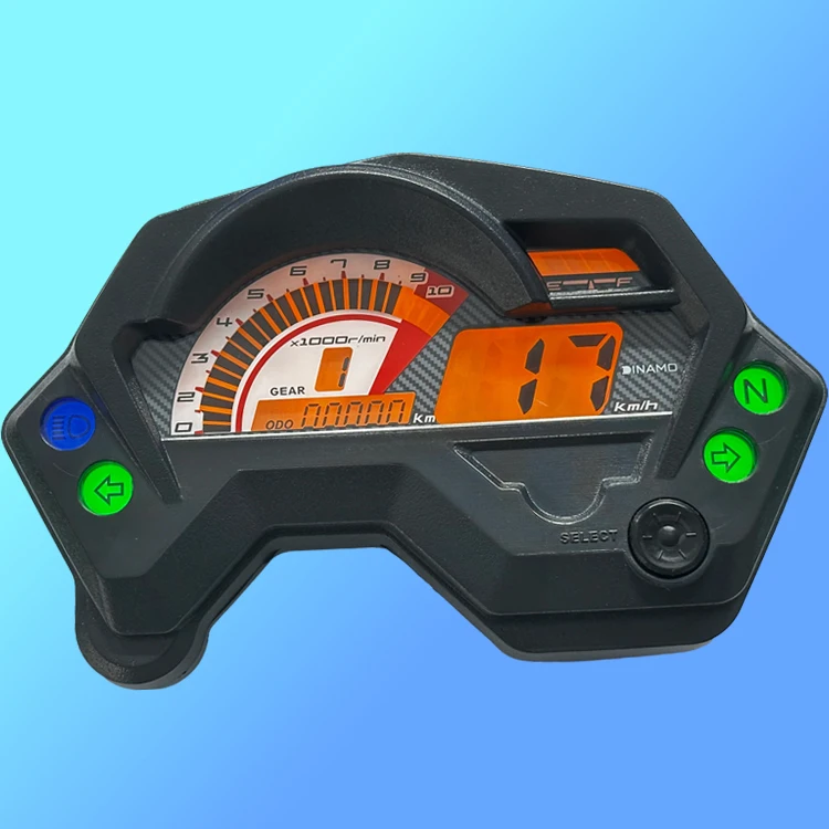 Доступны услуги OEM/ODM цифровой тахометр для мотоцикла подходит замены спидометра Yamaha FZ S V1
