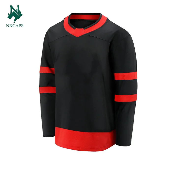 Wholesale Personalized Custom Ice Hockey Jerseys Fashion Print Team Jersey Breathable Team Sports Jersey