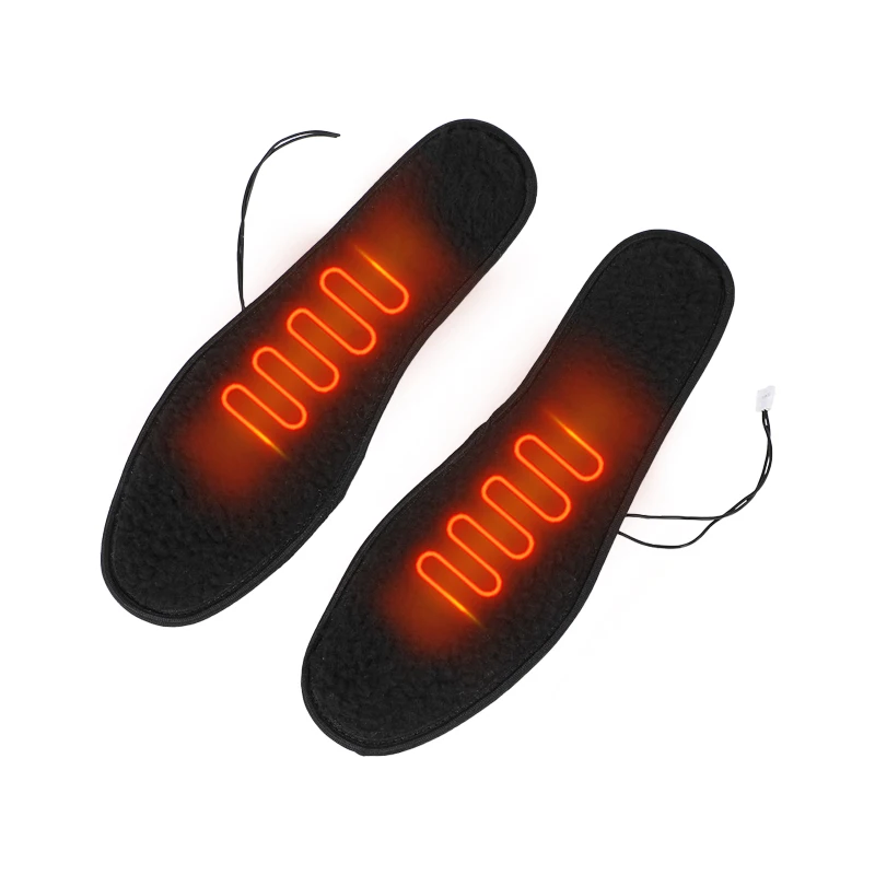 Custom Winter Kids Men Women Rechargeable Electrically Battery  Heated  Snow Thermal Warm Shoes Boots