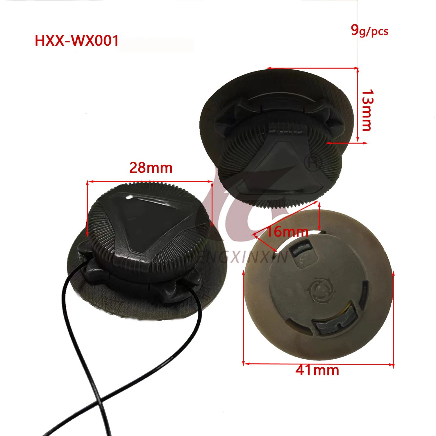 Manufacturer direct sales helmet liner five-piece set (twist buckle, 8-figure buckle, Japanese buckle, insert buckle, pull tail)